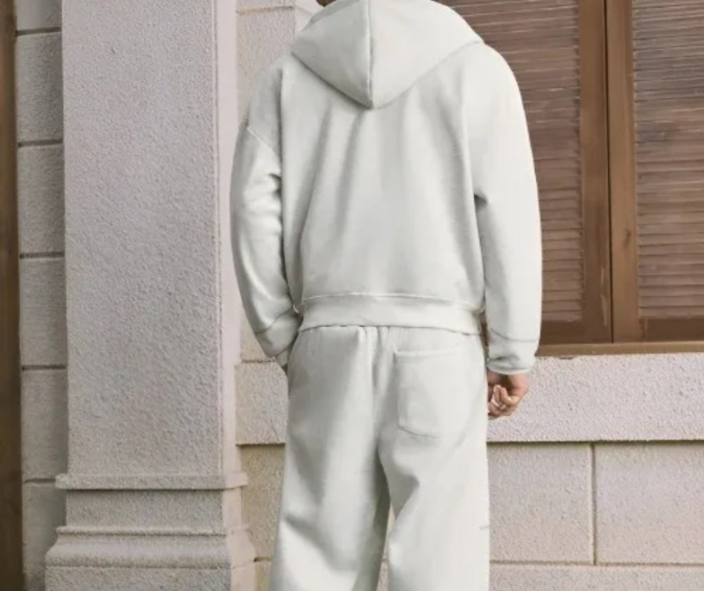 Pull complet ( sweat-shirt cardigan avec capuche pour homme )